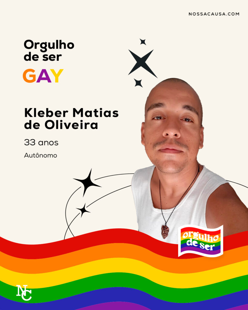 Orgulho de ser Gay – Kleber Matias de Oliveira